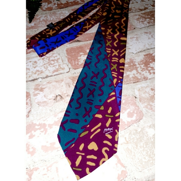 Neomax by Peter Max Silk Graphic Print Tie - Picture 9 of 15